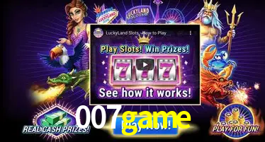 Bônus após cadastro na 007game